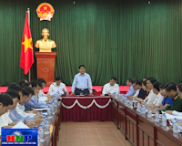 Chủ tịch UBND TP Nguyễn Đức Chung thăm và làm việc với huyện Ba Vì​